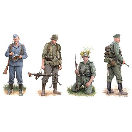 DRAGON 1/35 ADVANCE TO KHARKOV 1942 MODEL SOLDIER KIT  