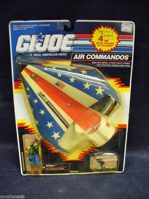 JOE AIR COMMANDOS w/FIGURE (ULTRA RARE/CARDED)  