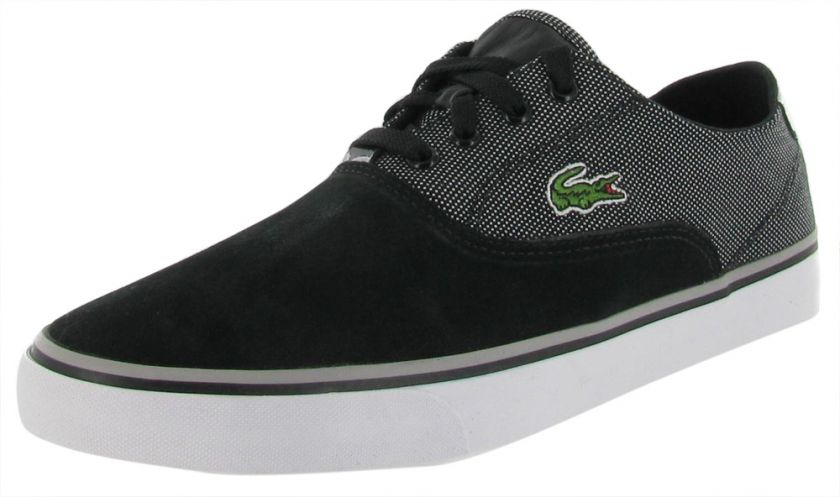 LACOSTE Imatracv M Suede Canvas Retro Low Profile Fashion Sneaker Mens 