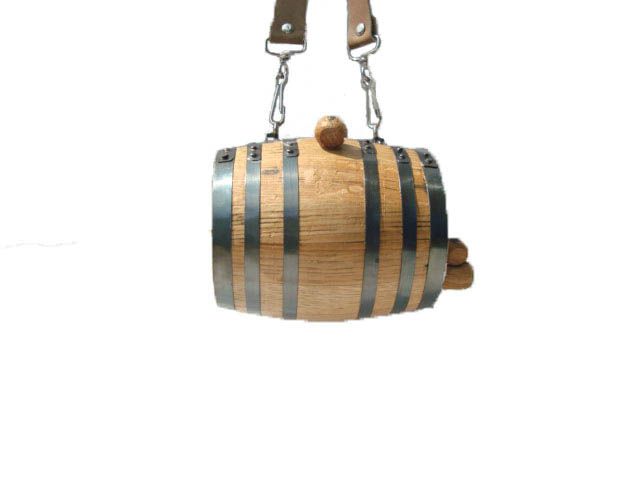 1L Saint Bernard Oak Wood BARREL / KEG  