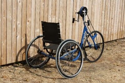 Quickie Shadow Mach 2 Handcycle Special Needs Bicycle  