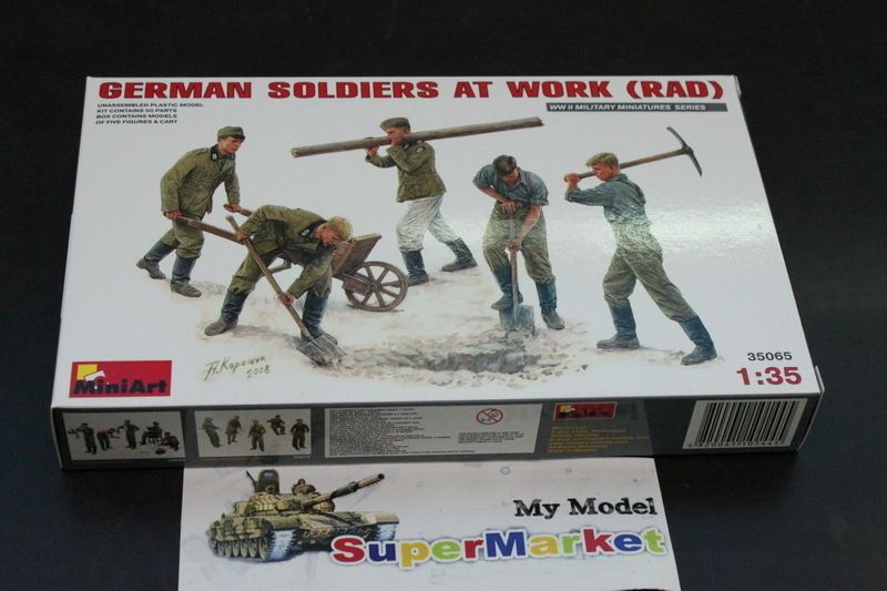 MiniArt 1/35 35065 German soldiers at work (RAD)  