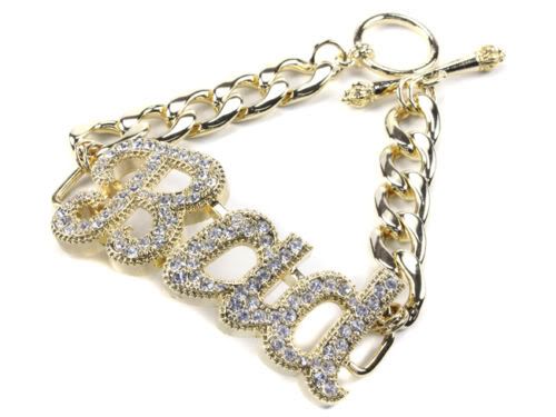 BAD Bracelet Rihanna Style Iced Out  