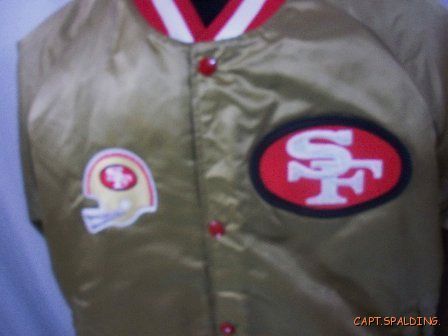 Vtg Chalk Line San Francisco 49Ers Football JacketMens M. Niners 