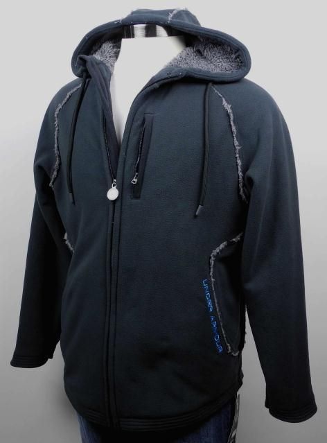   Hundo 3.0 Full Zip Hoody High loft Sherpa Lining Black, Gray Sherpa