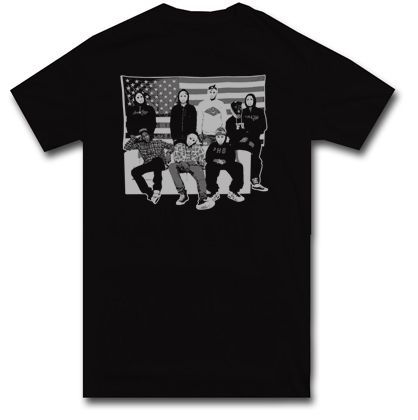 ASAP ROCKY TEAM t shirt rap jordan S M L XL 2XL  