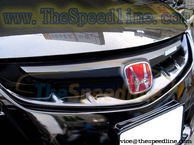 05 06 07 08 HONDA CIVIC FD Type R Mugen style Grille 6A  