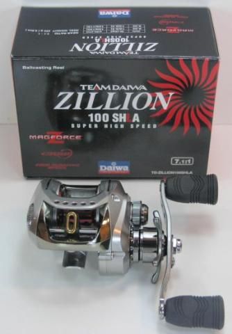 TEAM DAIWA ZILLION 100SHLA SPR HIGH SPEED BAITCAST REEL  