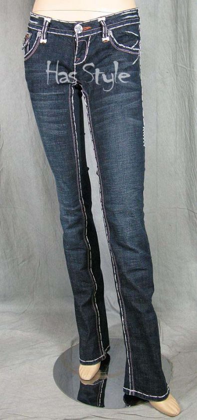 Laguna Beach Jeans Womens LONG BEACH Straight Leg 25  