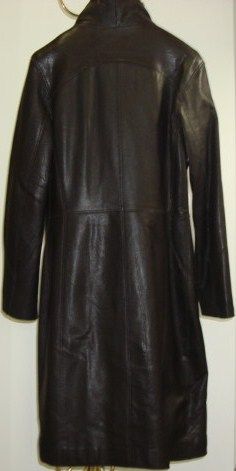 RJC LINED LEATHER AUTH GIANNI VERSACE VERSUS COAT XS  
