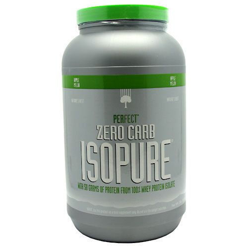 Natures Best Perfect Zero Carb Isopure Apple Melon 3 lb  