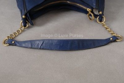 Zac Posen Zac Sac Hobo   French Blue Leather   SOLD OUT  