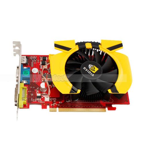 New GeForce GT220 1G 128 Bit DDR3 PCI Express Fansink Graphics Card 