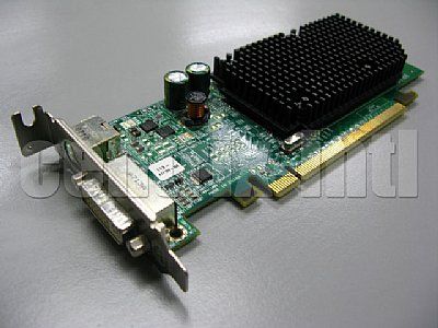 ATI Radeon X1300 128MB PCIe Video Card Low Profile PCI Express DVI S 