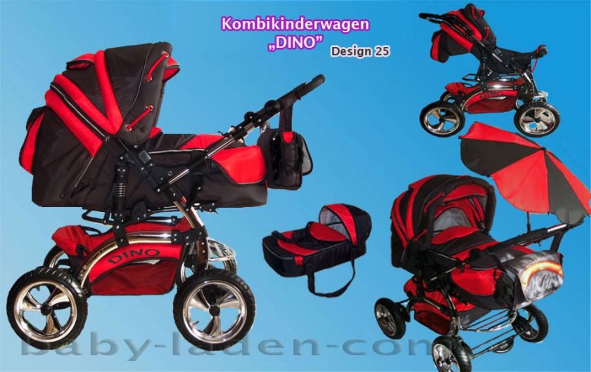 KOMBIKINDERWAGEN CITY VOYAGER +BABYSCHALE+LAMMFUßSACK  