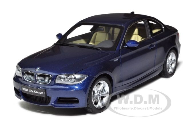 BMW 135i E82 1 SERIES COUPE BLUE 118 KYOSHO  