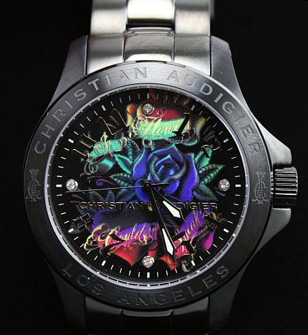 Christian Audigier CA Midnight Garden watch ETE 113  