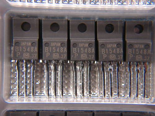 Transistor, 2SB1548A PNP 80Vceo 25W TO 220 B1548A x 3  