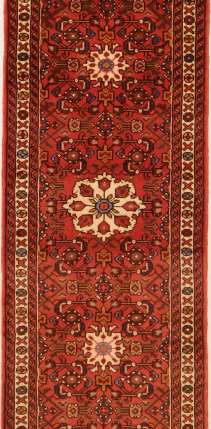 RUNNER HANDMADE PERSIAN WOOL HAMADAN RUG 24 X 16  