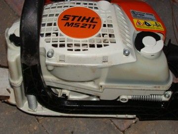 STIHL MS211 PoWeR MS 211 16 BAR & Chain Saw ~ Mint Condition  