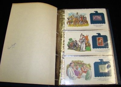 The History of The United States in Mint Stamps Album  