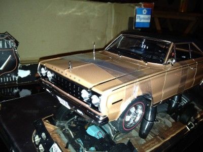 PLYMOUTH BELVEDERE 2  1967  BY HIGHWAY 61 RARE NEW 1/18 SCALE DIE CAST 