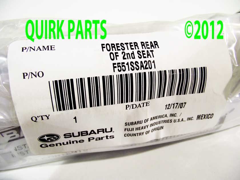   93 02 impreza 94 05 legacy oem genuine subaru part number 20201fa060