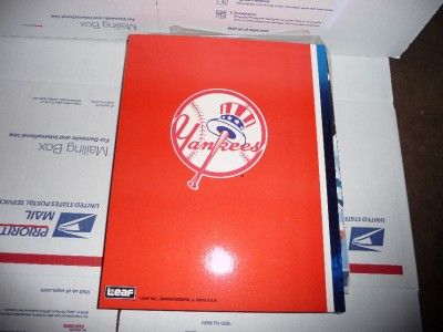 VINTAGE NEW YORK YANKEES LOT OF VARIOUS ITEMS SCHEDULES, YEARBOOKS 