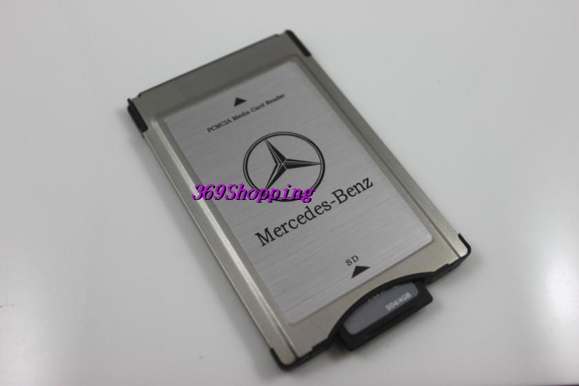 NEW Original Mercedes Benz PCMCIA TO SD PC CARD ADAPTER Support SDHC 