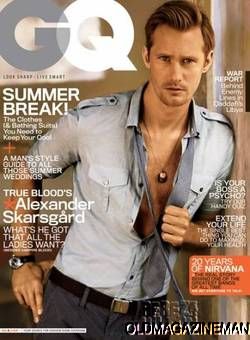 Alexander Skarsgard GQ magazine June 2011 TRUE BLOOD  