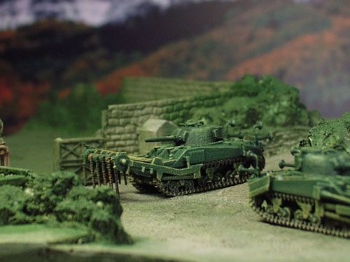 144 CGD WWII British Sherman Crab II travelling mode  