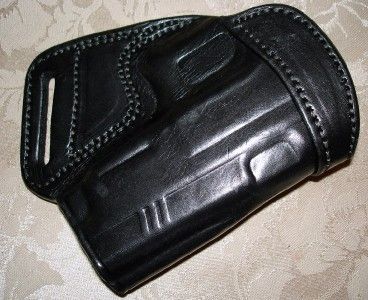 SMALL OF BACK LEATHER HOLSTER SPRINGFIELD XD 40/45/9mm  