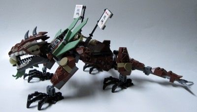 LEGO 2509 NINJAGO Earth Dragon Defense BROWN DRAGON Loose no 