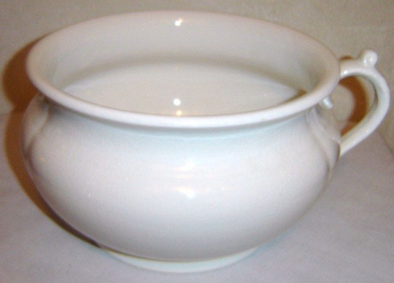 Vintage KT & K Chamber Pot 251 Crazing Good Condition  