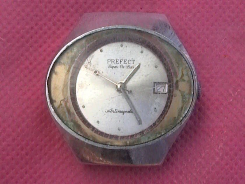 ANTIQUE WRISTWATCH POLJOT 2614.2H FOR REPAIR OR PARTS  