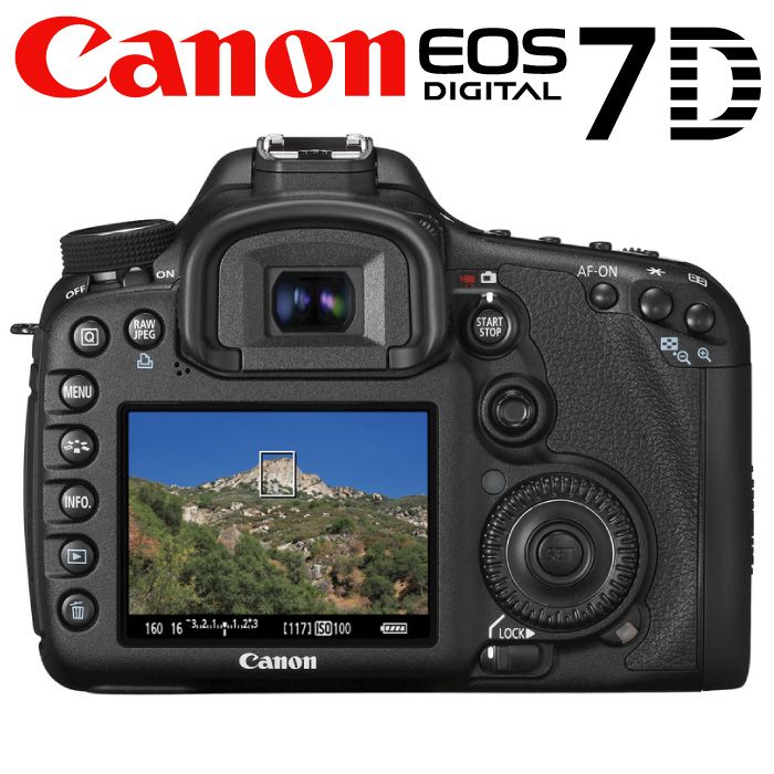 NEW CANON EOS 7D DSLR + EF S EFS 18 55mm IS II LENS BUNDLE  