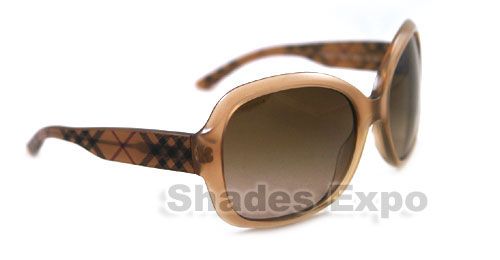 NEW BURBERRY SUNGLASSES BE 4058M BROWN 3166/13 AUTH  