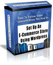 Set Up An E Commerce STORE Using WORDPRESS   VIDEOS CD  