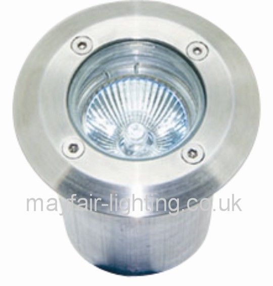 STAINLESS STEEL ROUND WALK OVER LIGHT LED or 50w  