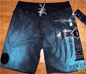 REMETEE SENTINEL BOARD SHORTS SIZE 34 NWT  