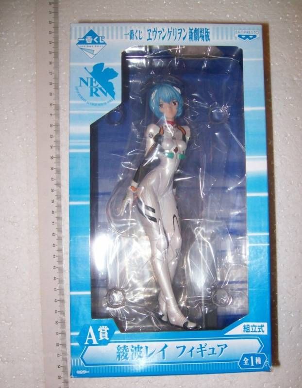 Banpresto EVA Evangelion Rei Ayanami girl figure box damage  