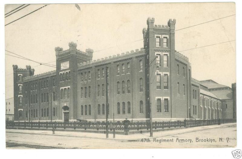 BROOKLYN 47TH REGIMENT MILITARY ARMORY, NEW YORK CITY  