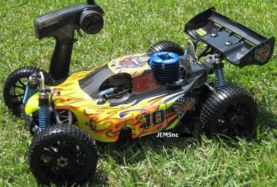 HURRICANE XTR 1/8 RC NITRO REDCAT 4X4 R/C FAST BUGGY  