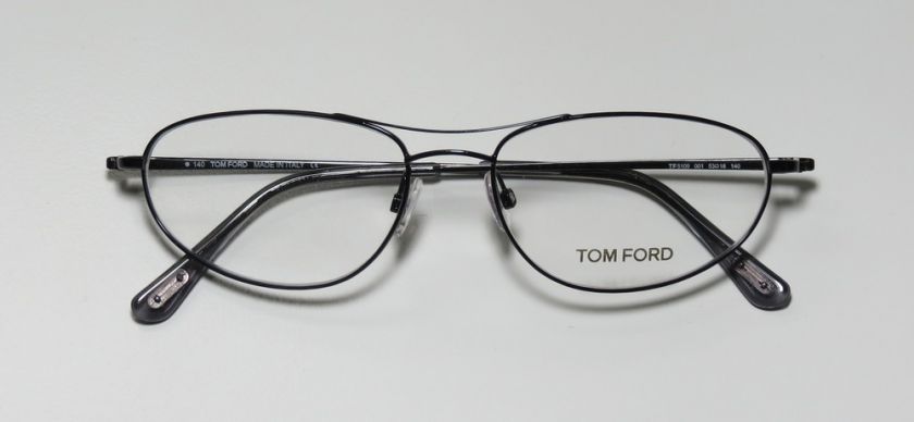 NEW TOM FORD TF 5109 53 16 140 METAL STYLISH BLACK EYEGLASSES/GLASSES 