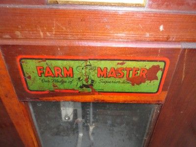   & Roebuck 228.7 Chicken Egg Incubator WORKS Farm Master Antique