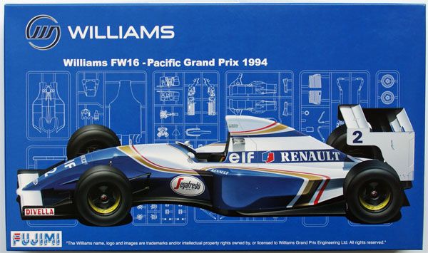 F1 Williams FW16 Pacific GP 1994 1/20 Fujimi 90658 GP21  