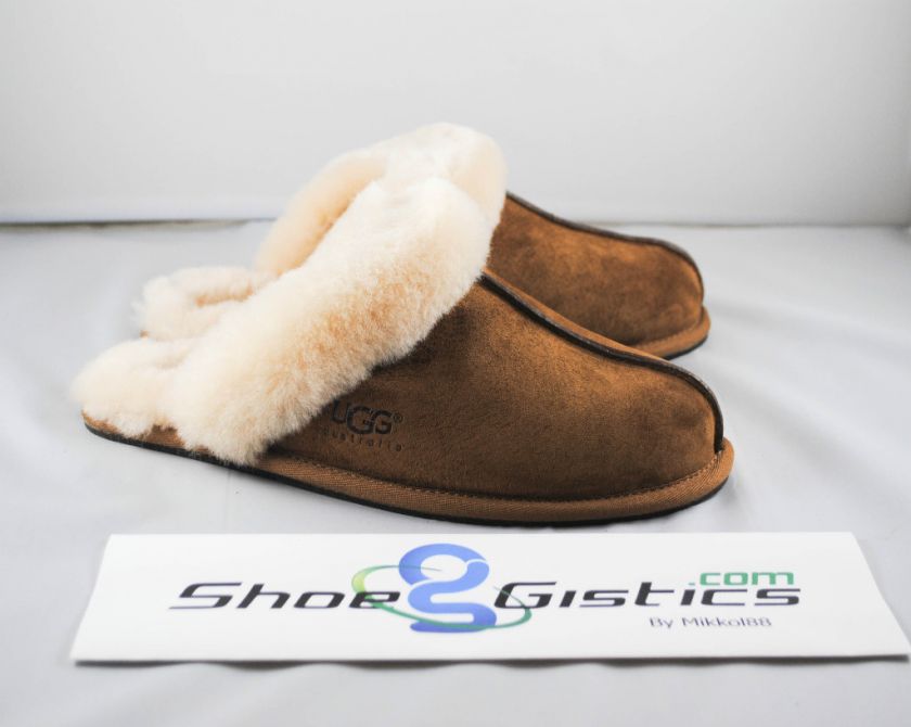 UGG Scuffette II 5661 CHESNUT NEW Sz 5 10  