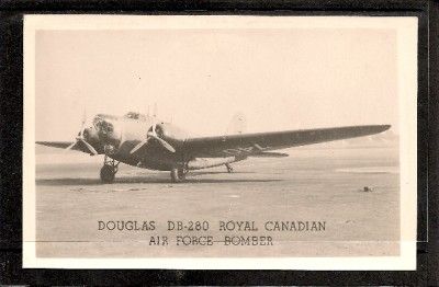 5661) 1940 RCAF BOMBER DB 280 DOUGLAS DIGBY  