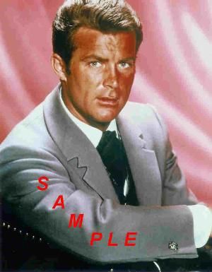 ROBERT CONRAD WILD WILD WEST SUIT TIE JACKET PHOTO PINK  