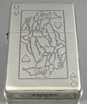 JAPAN BOTTOMZ UP TRUMP CARD GAME HEART WINDY ZIPPO  